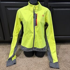 Bontrager RXL 180 Softshell Cycling Jacket XL Yellow Windproof Profila READ